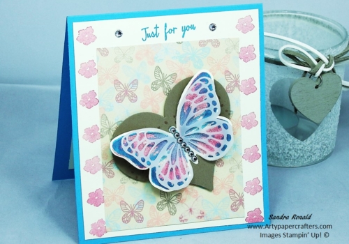 Handmade Butterfly Greetings Card using Stampin' Up! products