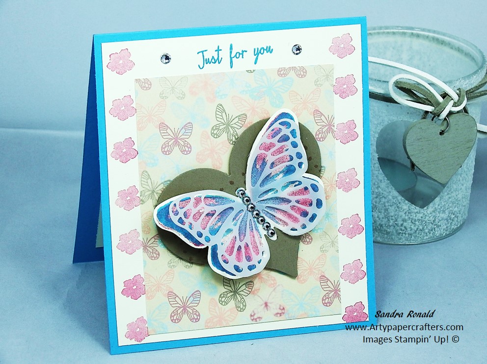Details about  / Handcrafted Birthday Card Bird Cage Butterflies Greetings Custom Made